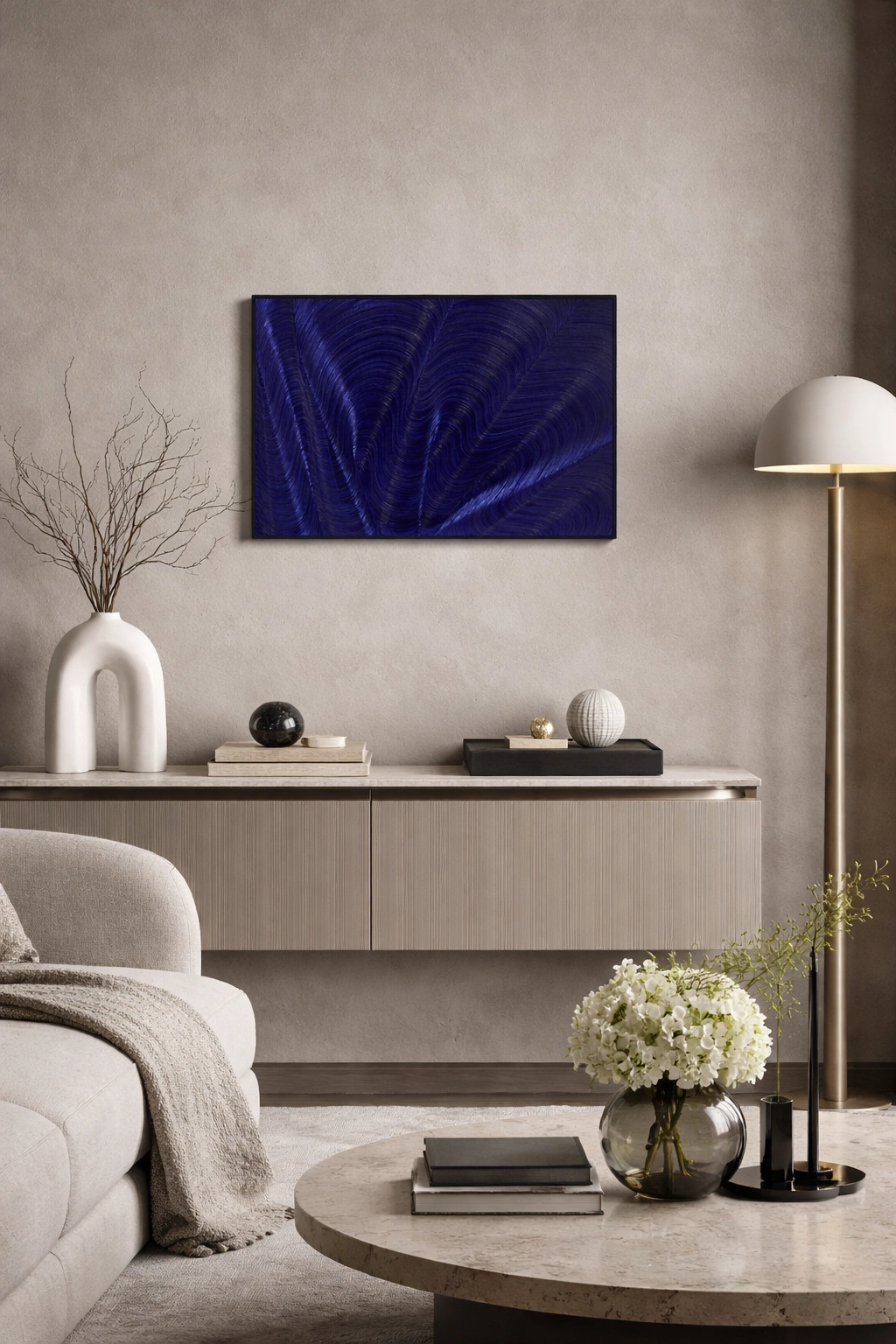 Blue MDF — Lea Richelieu